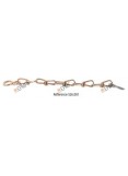 Chaînette d’attache, pour coins de crampes, pour boîtes à noyaux ( référence 523).